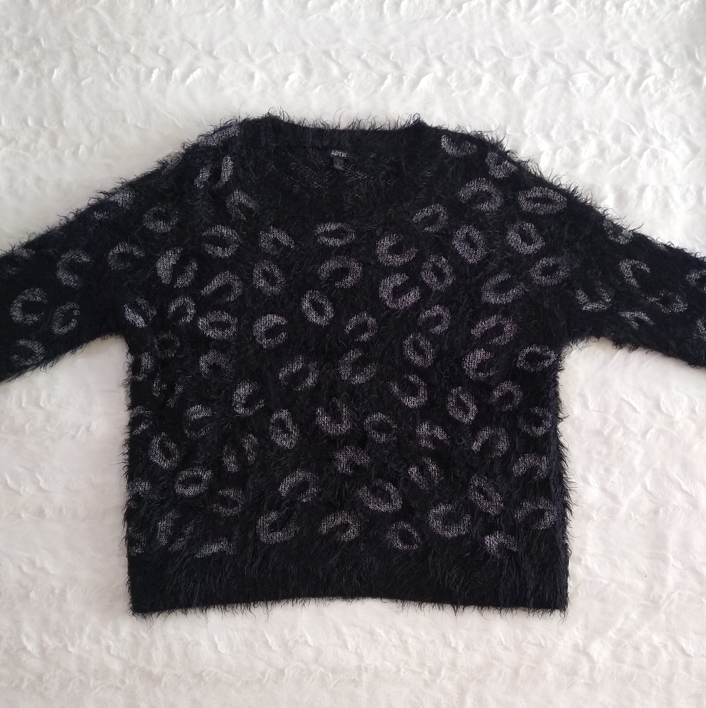 Apt. 9 Metallic Leopard Print Sweater